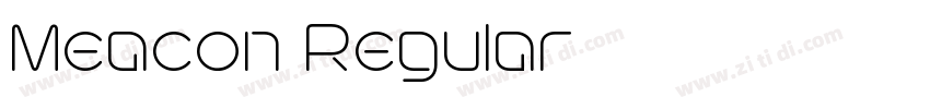 Meacon Regular字体转换 Meacon Regular字体转换